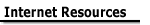 Internet Resources