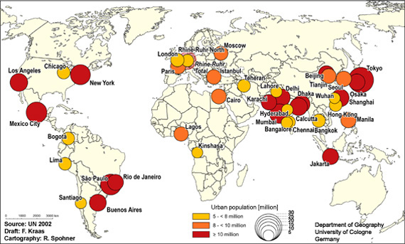 Clickable MegaCity Map