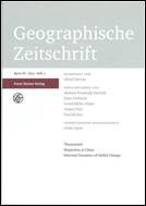 Geographische Zeitschrift